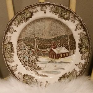 Vintage The Friendly Village by Johnson Bros. EVC